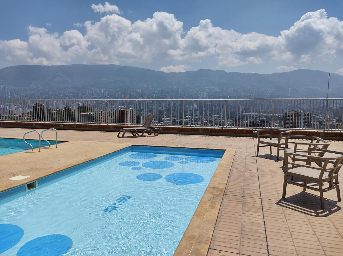 Hermoso Apartamento Con Vista A Todo Medellín Extérieur photo